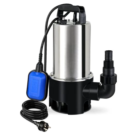 TLGREEN Schmutzwasserpumpe, 16500 L/H Tauchpumpe 1100W Schmutzwasser Tauchpumpe