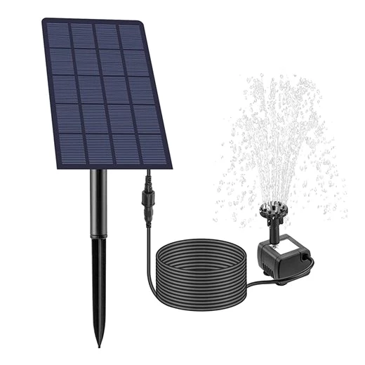 Dedom Solarpumpe Solar Teichpumpe, Garten-Wasserpumpe, kleine Teich-Brunnen, 1 Stück Dedom Solarpumpe Solar Teichpumpe, Garten-Wasserpumpe, kleine Teich-Brunnen, 1 Stück