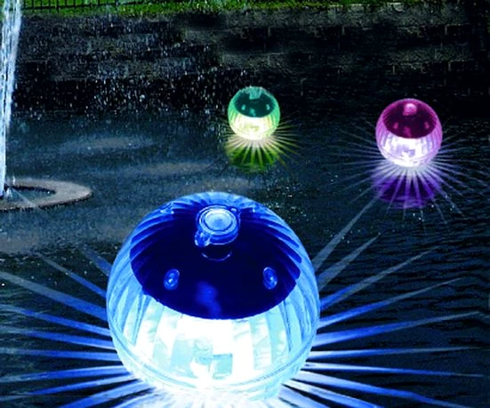 Spetebo LED Teichleuchte Teichbeleuchtung mit Farbwechsel - 4er Set, Farbwechsel, LED