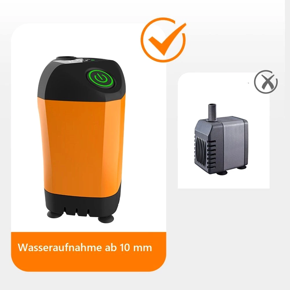 Tidyard Gartendusche Tragbare Außendusche,Campingdusche,installationsfrei,IPX7 wasserdicht