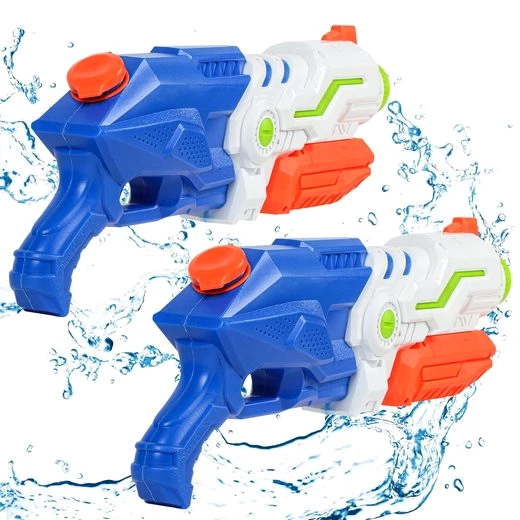 Bettizia Wasserpistole 2x Wasserpistole Klassiker Spielzeug Spritzpistole Pistole 11M 1030ML
