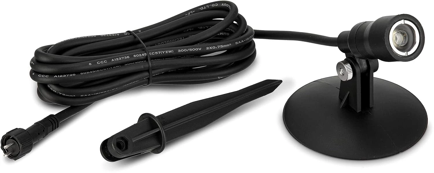 REV LED Teichleuchte Aqua Spot, LED fest integriert, warmweiß, 3-teilig