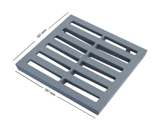Marley Deutschland GmbH Erdschacht Marley Einlaufrost 187x187mm Einlaufschacht Rost Kunststoff