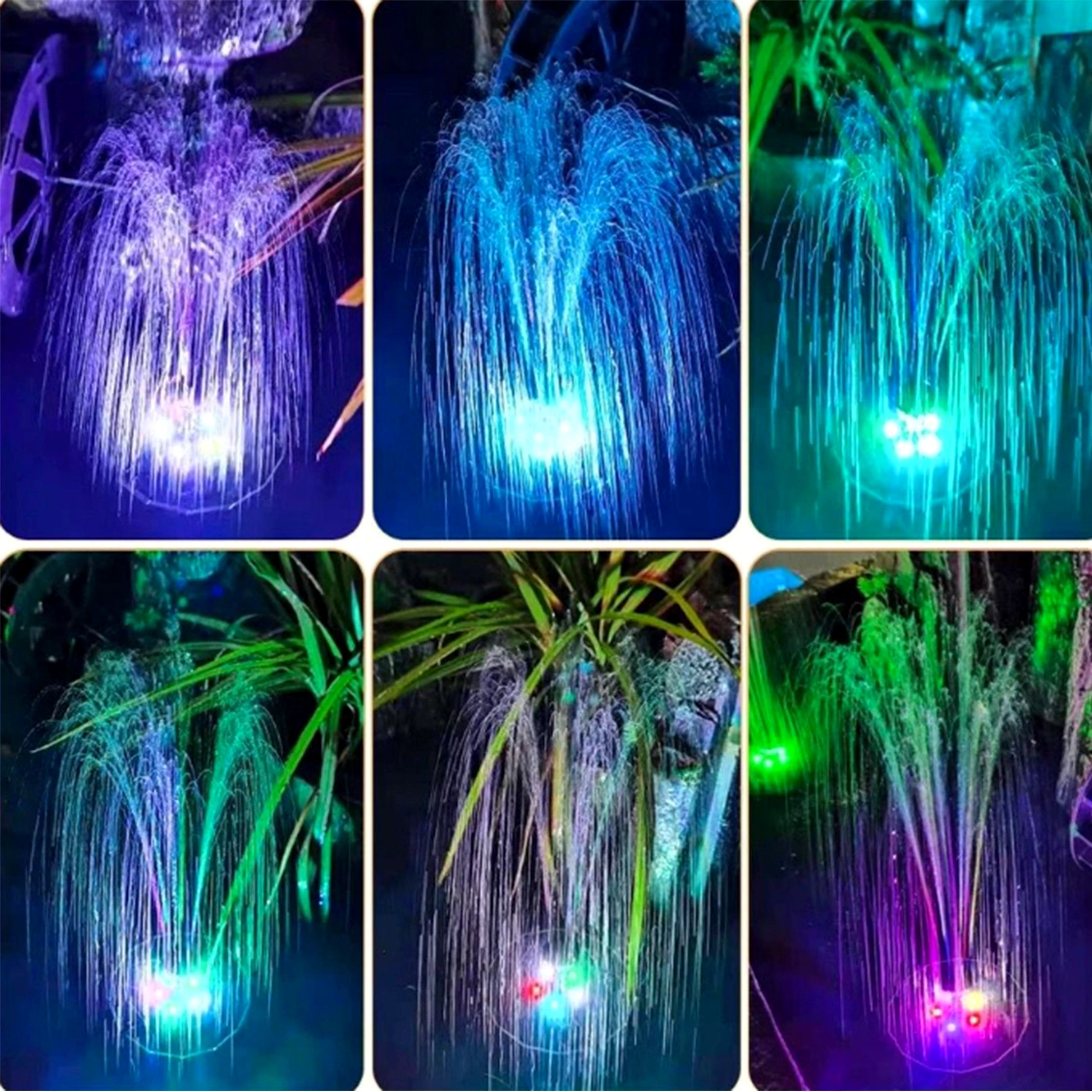 KINSI Solarpumpe Solarbrunnen,Gartenbrunnen,Teichpumpen,Springbrunnenpumpen,Farb-LEDs KINSI Solarpumpe Solarbrunnen,Gartenbrunnen,Teichpumpen,Springbrunnenpumpen,Farb-LEDs