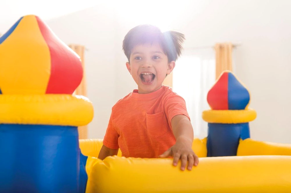 Intex Hüpfburg Hüpfburg Jump-O-Lene 3-6 Jahre bis 54 Kg 175cm x 175cm x 135cm 48259NP