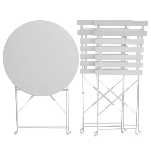 SVITA Balkonset Bistro-Set, , Tisch mit 2 Stühlen, Klappbar, Pflegeleicht, Witterungsbeständig