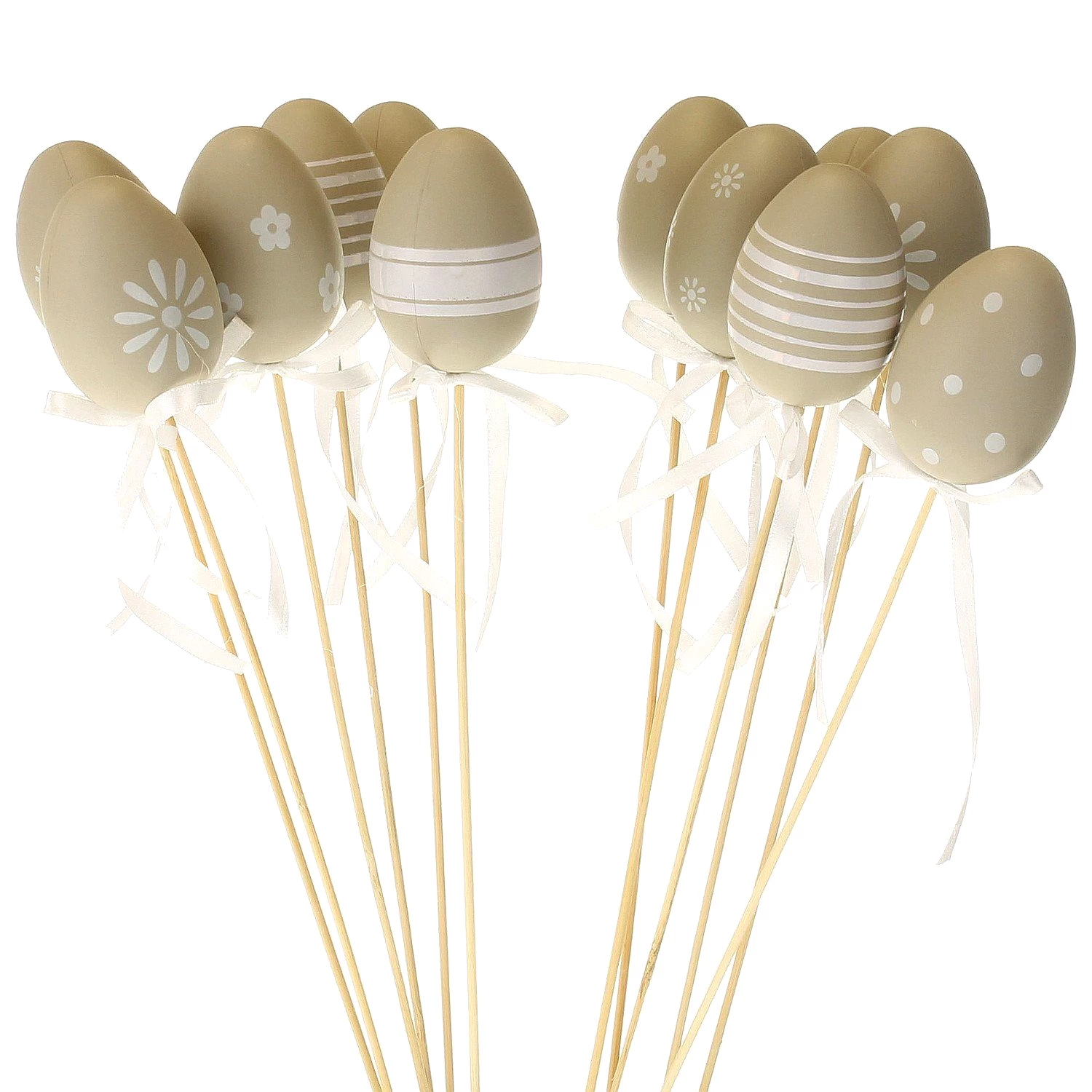 Macosa Home Osterei Osterdekoration Tischdeko Dekoeier Frühlingsdeko Ostereier bemalt