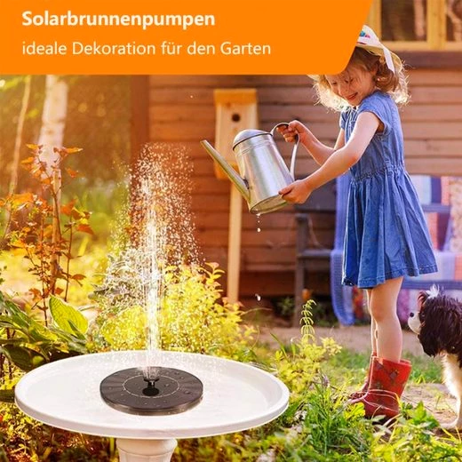 KINSI Solarpumpe Solarbrunnen,Gartenbrunnen,Teichpumpen,Springbrunnenpumpen,Farb-LEDs KINSI Solarpumpe Solarbrunnen,Gartenbrunnen,Teichpumpen,Springbrunnenpumpen,Farb-LEDs