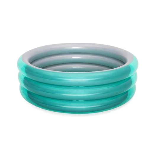 Bestway Planschbecken Big Metallic, 150 x 53 cm, runder aufblasbarer Kinderpool