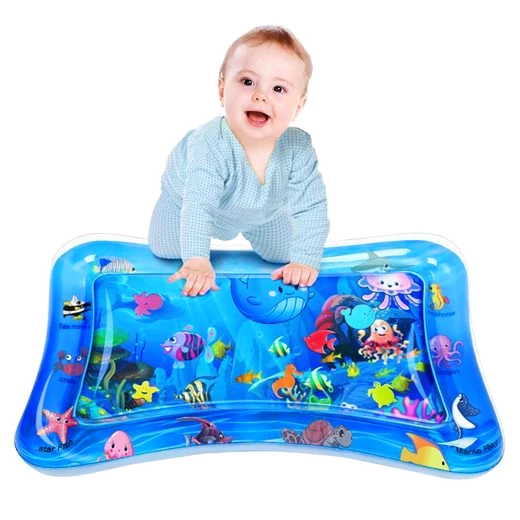 HYTIREBY Planschbecken Wassermatte für babys Aufblasbare Wasserspielmatte Spielzeug BPA Frei