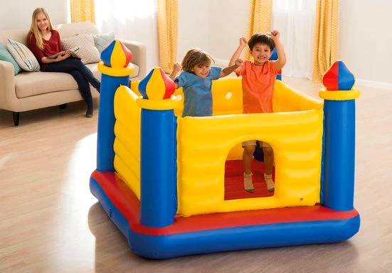 Intex Hüpfburg Hüpfburg Jump-O-Lene 3-6 Jahre bis 54 Kg 175cm x 175cm x 135cm 48259NP