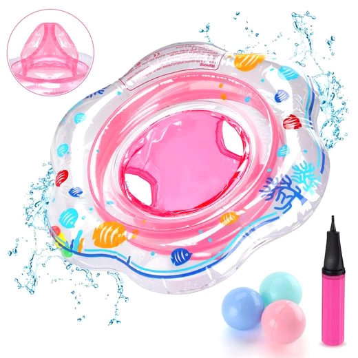 Homewit Schwimmsitz Baby Schwimmring Aufblasbarer Schwimmhilfe