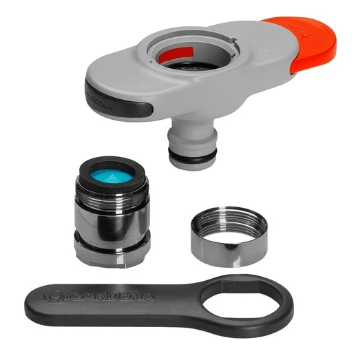 GARDENA Anschlussstück Hahnverbinder für Indoor-Wasserhähne