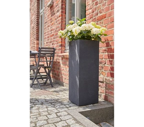 Dehner Blumentopf Pflanzsäule Palermo, eckig, versch. Größen