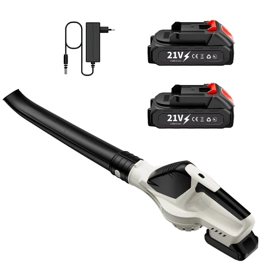 JOEAIS Akku-Laubbläser Laubbläser Laubsauger mit Akku und Ladegerät Bläser 21v 500w, , zum Blasen