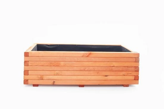 Mega-Holz Pflanzkübel Mega Holz Pflanzkübel Kiefer Farbon Pinie 40 x 40 cm Blumenkasten
