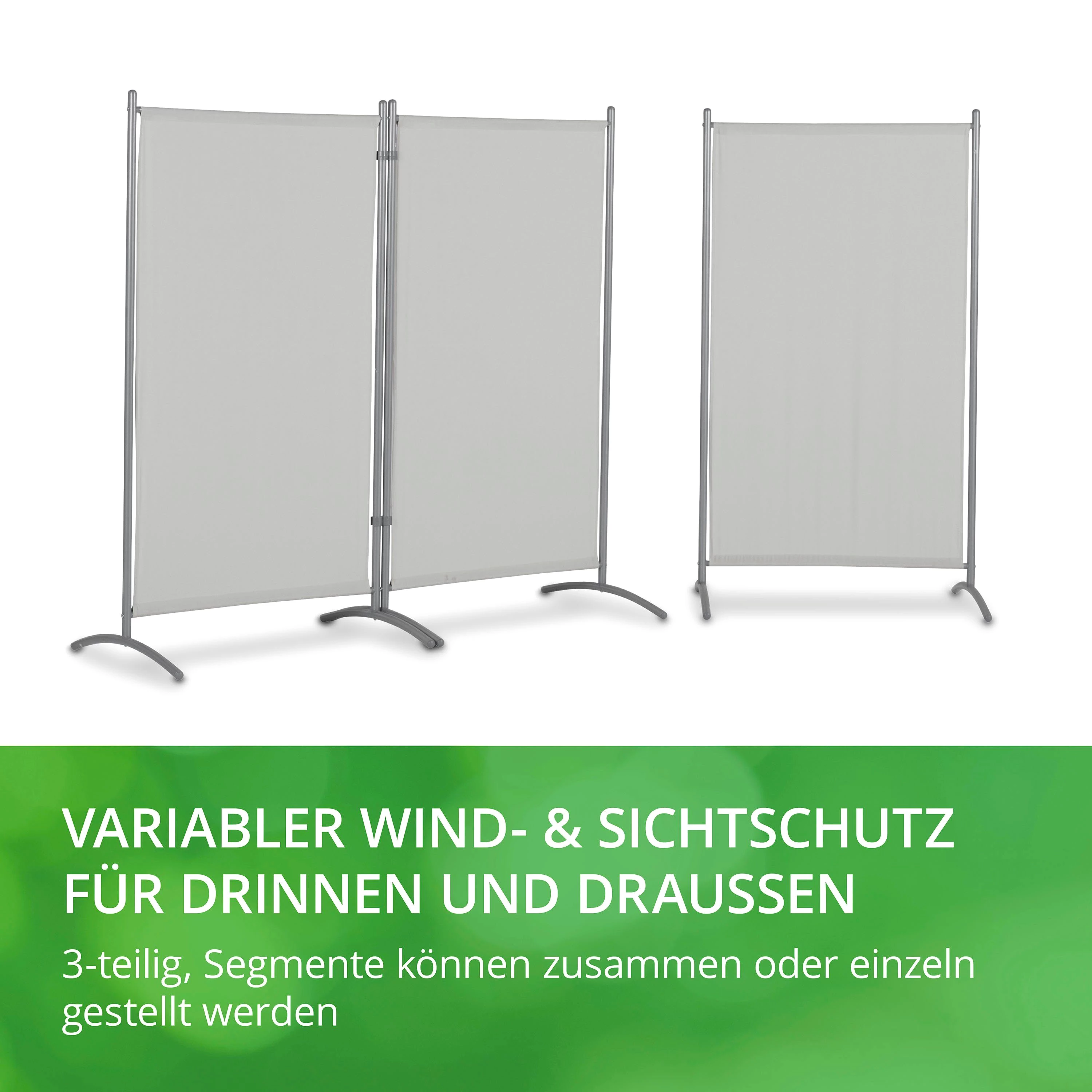 Leco Stellwand (Set), 3-teilig, Gesamtlänge: 260 cm