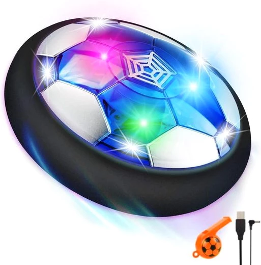 LENBEST Spielball LED Wiederaufladbar Indoor Fußball, Hover Ball