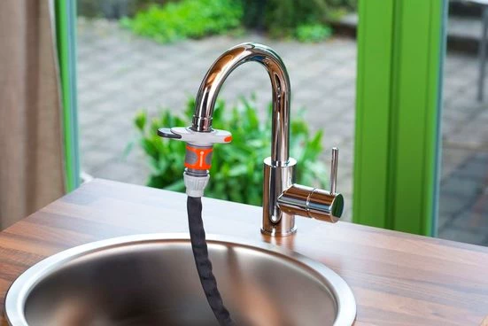 GARDENA Anschlussstück Hahnverbinder für Indoor-Wasserhähne