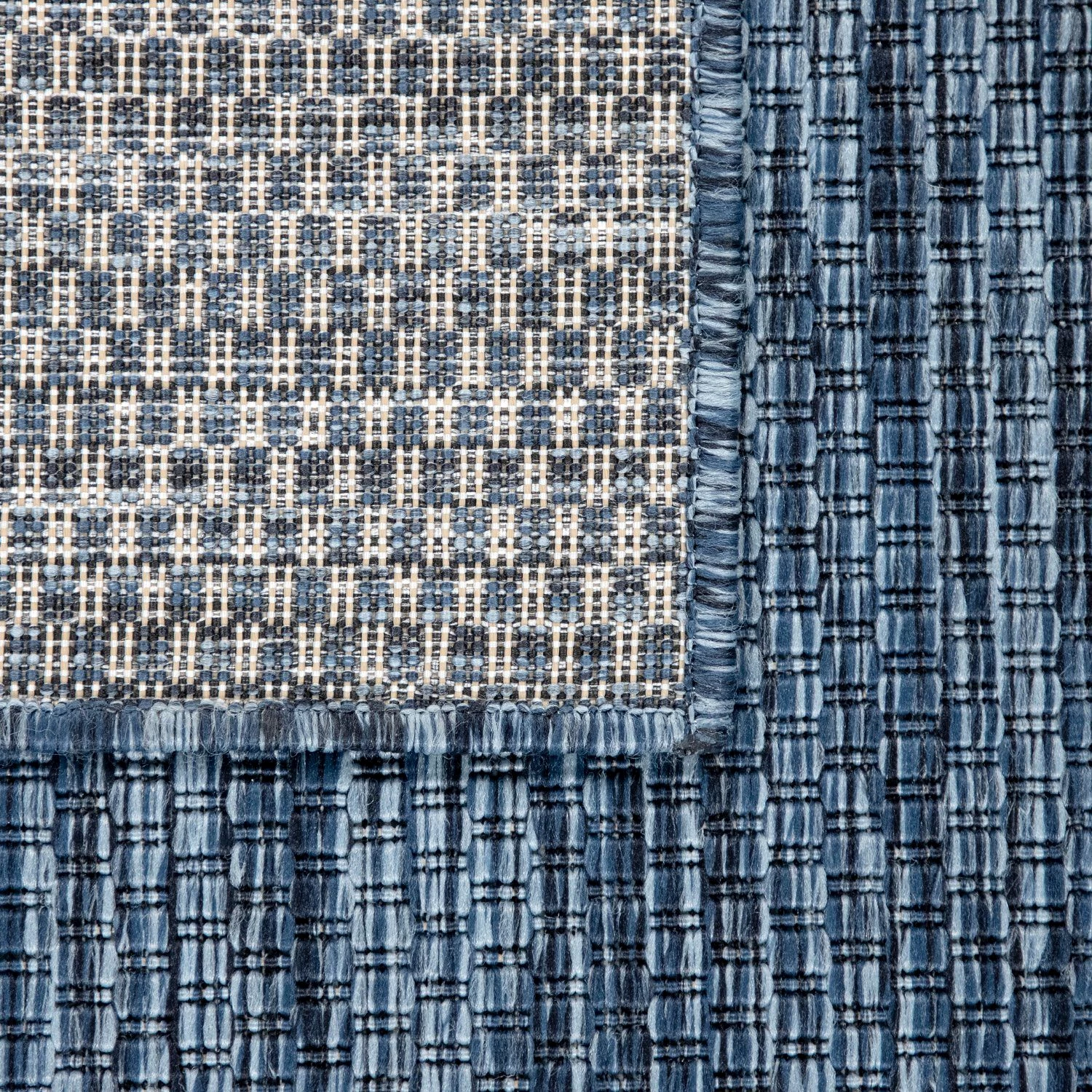 Outdoorteppich Teppich Outdoor Wohnzimmer Esszimmer Balkon Wetterfest, TT Home, rund, Höhe: 4 mm
